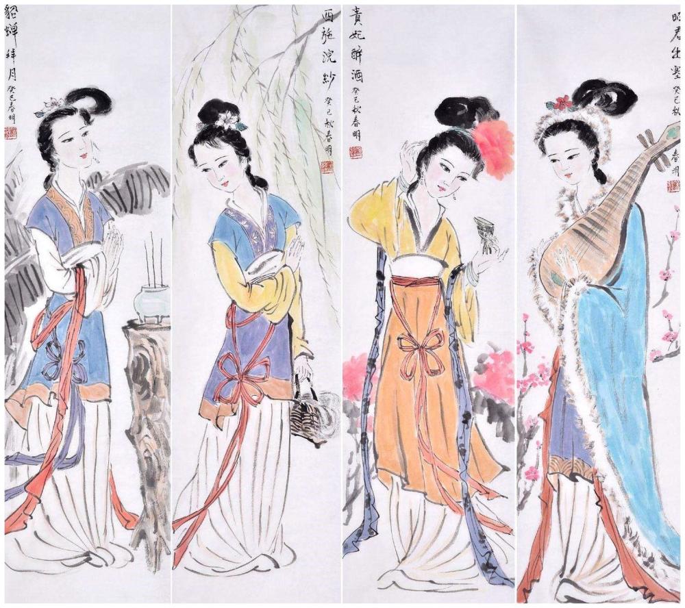中国古代四大美女的故事,可以说是家喻户晓了.