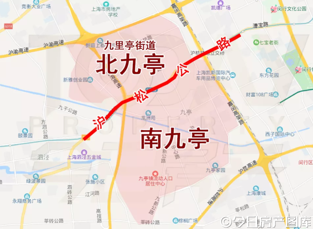 2015年7月15日,正式批准成立九里亭街道,九里亭街道就是当地人口中的"