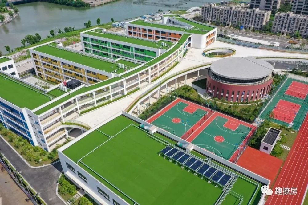 图源绍兴镜湖 北海小学梅山校区应该是目前绍兴学校中颜值最高的学校