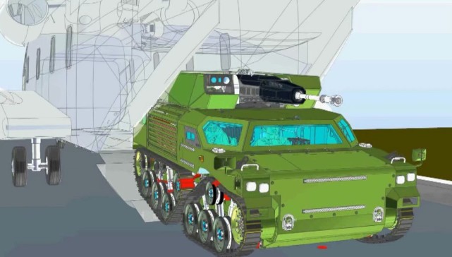 德国推出新型空降战车造型非常科幻个头小火力却不弱
