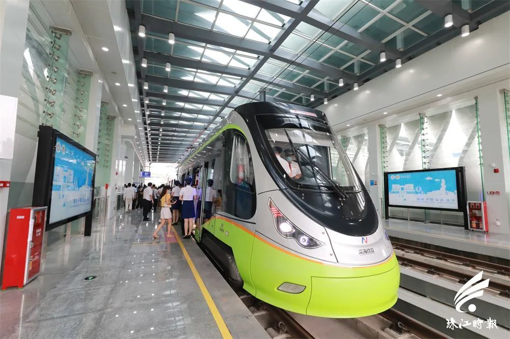 珠江时报 地处广佛交界区域, 南海有轨电车一号线还有望与佛山地铁11