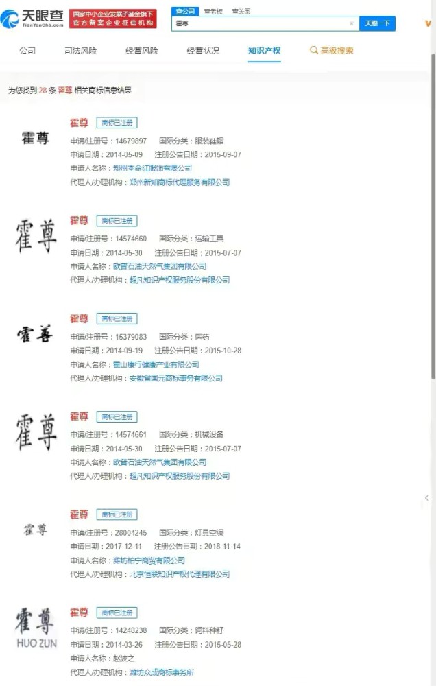 霍尊成了香饽饽,名字已被多方成功注册商标,力挺他的人还真不少