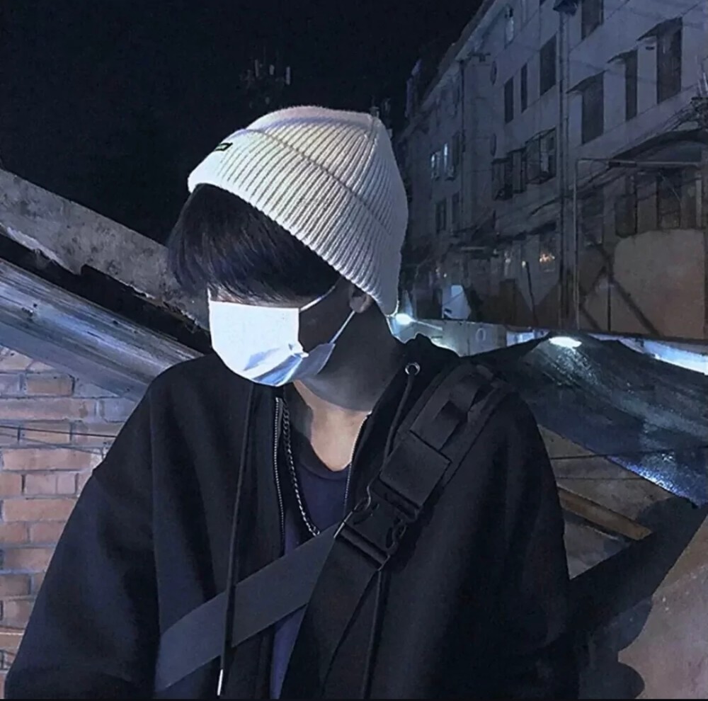 ins丧酷男生头像