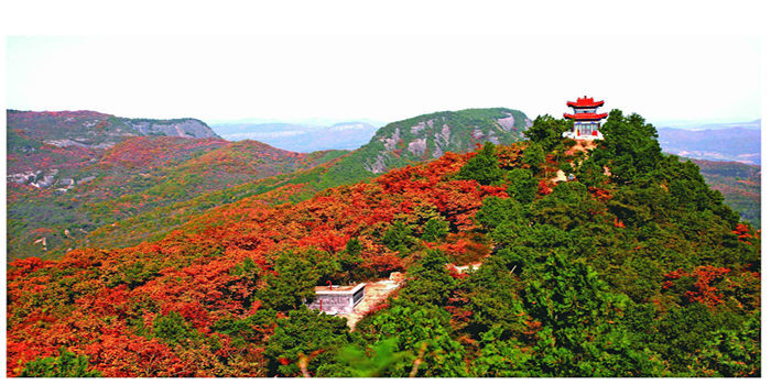 照金香山美景