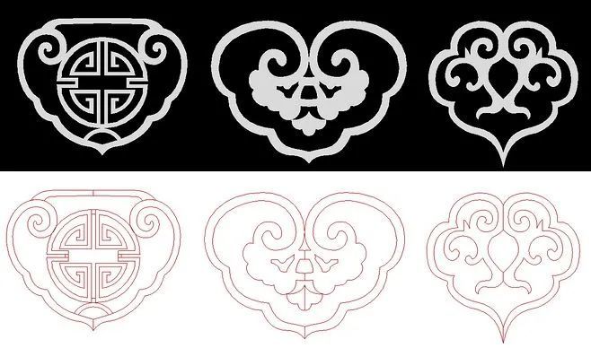 如意纹,是中国传统寓意吉祥图案的一种具有双涡卷对称结构的心型纹样