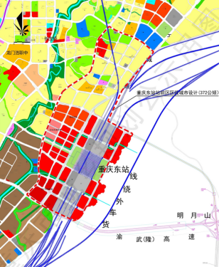 图源来自-重庆市规划设计研究院 一站(重庆东站 高铁战略是国家