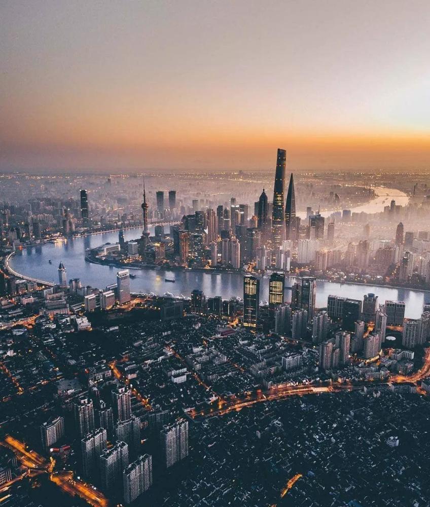 航拍中国8大城市夜景你最喜欢哪个城市有你家乡吗