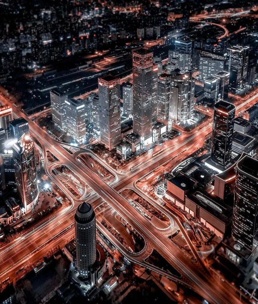 航拍中国8大城市夜景你最喜欢哪个城市有你家乡吗