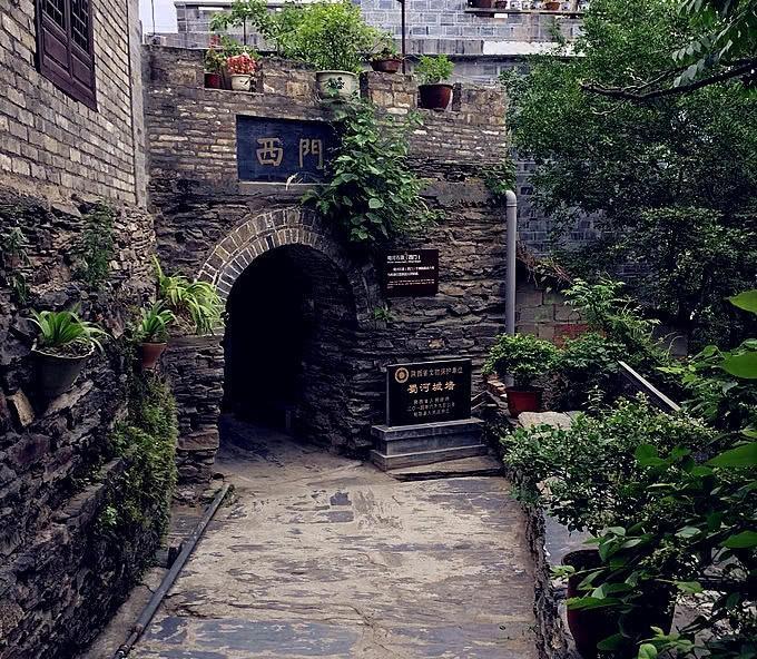 旬阳蜀河古镇城墙