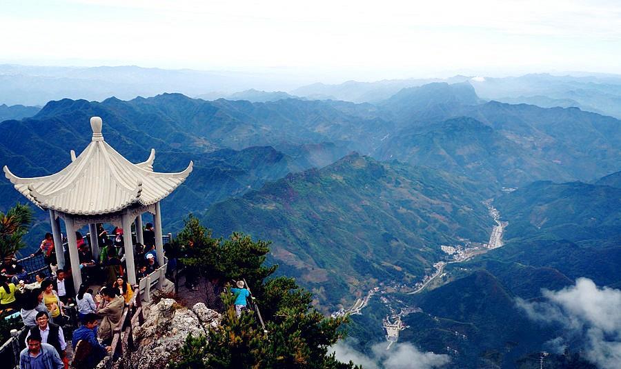 陕西商洛gdp最高的山阳县朝秦暮楚典故发生地自然风光旎丽