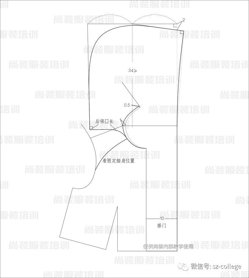 连帽风衣纸样_中长款连帽风衣外套女(2)