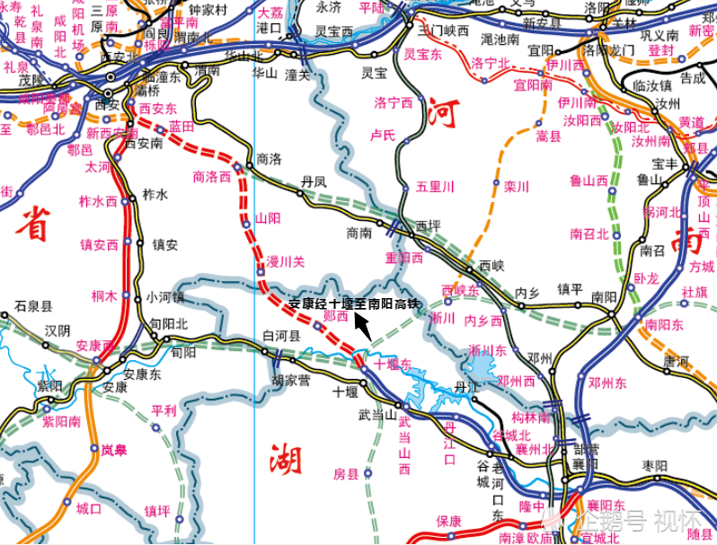 又有4条铁路开始启动规划研究,其中3条高铁,1条城际铁路