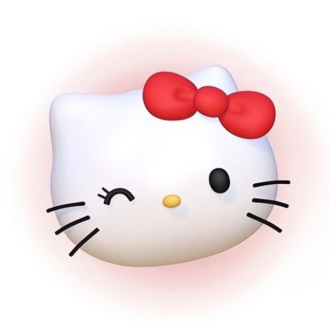 hellokitty渐变色头像