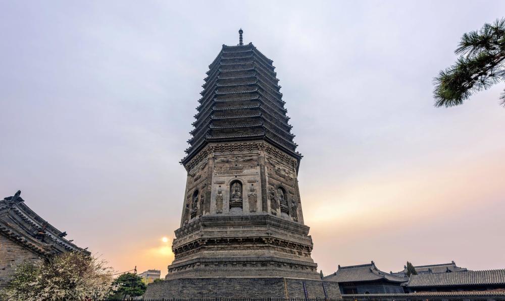 锦州古塔区广济寺辽西最壮观的古建筑群遗址