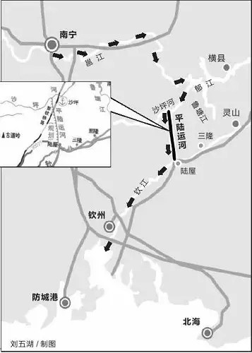 南宁港新规划获批了平陆运河建成后有望取代贵港成为枢纽港