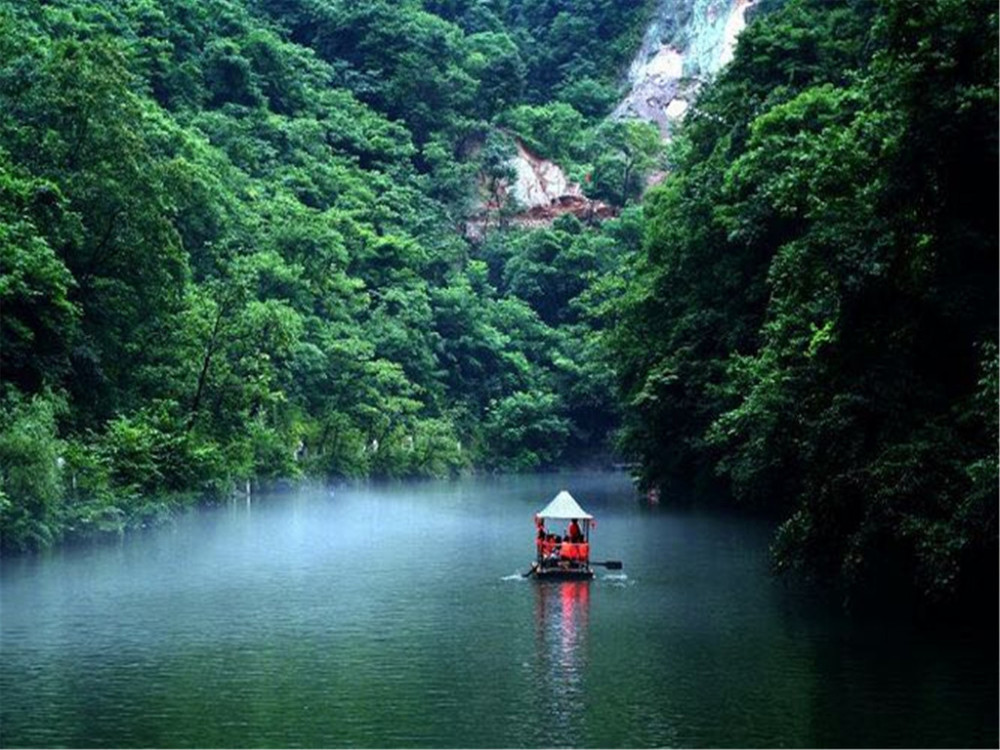 商洛市金丝峡景区美景