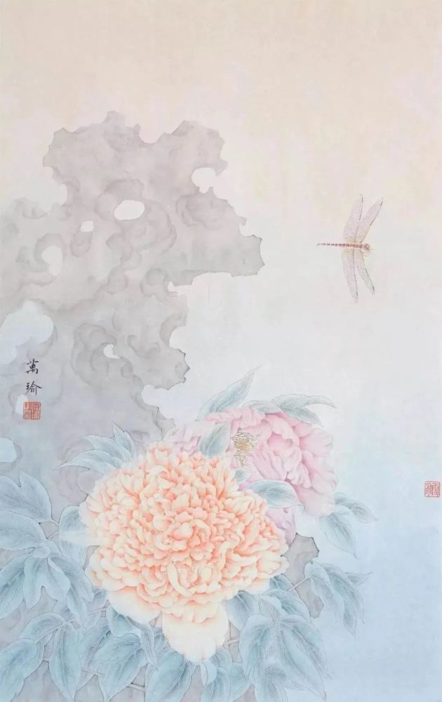 这就是万瑜的花,万瑜的画.