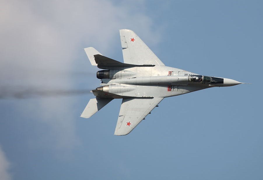 俄军米格-29战斗机
