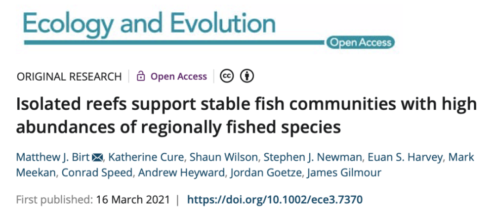 stable fish communities with high abundances of regionally fish