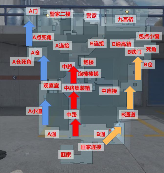 卫星基地拐角,阴点众多,想要顺利撕开保卫者的防守并非易事.