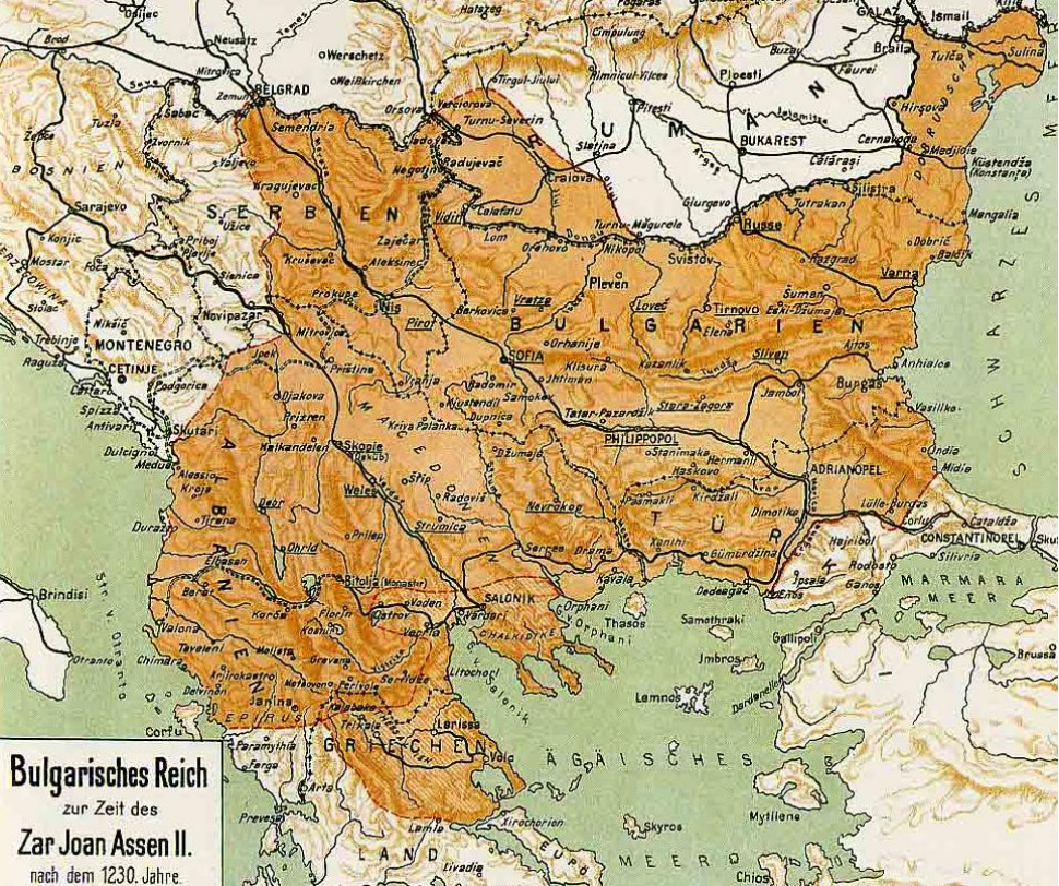 保加利亚历史:阿森二世重现辉煌,实现疆域最大化