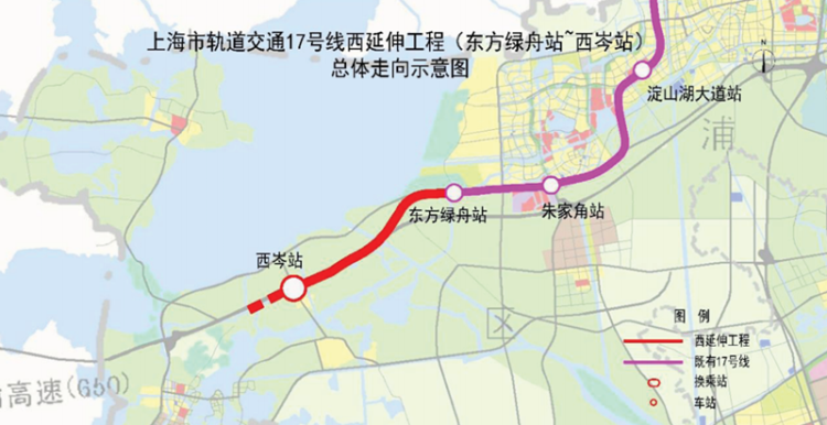 首桩试桩17号线要往西延伸一站未来去青浦西岑更便捷