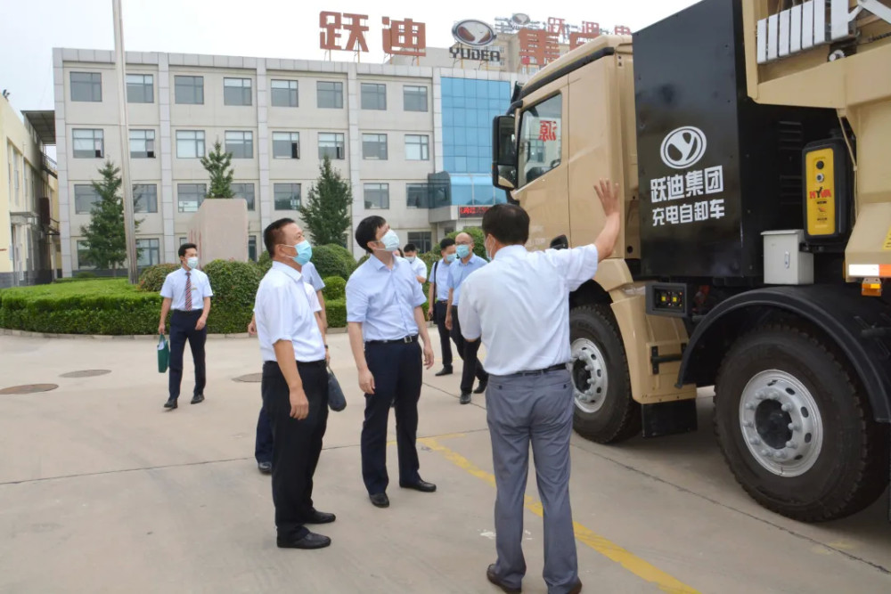 河北省联社党委书记,理事长徐翀到跃迪集团调研考察