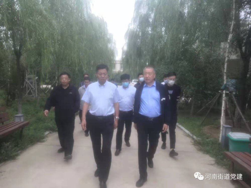 旗委副书记,代旗长赵延宏到河南街道调研马鞍山区域旅游工作