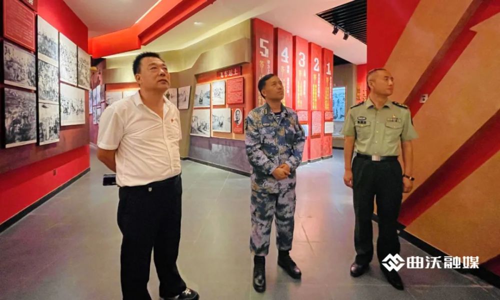 市军分区政委刘海洋在曲沃县调研