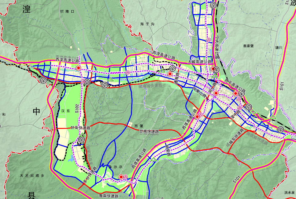 ▏图片来源 西宁市城市总体规划