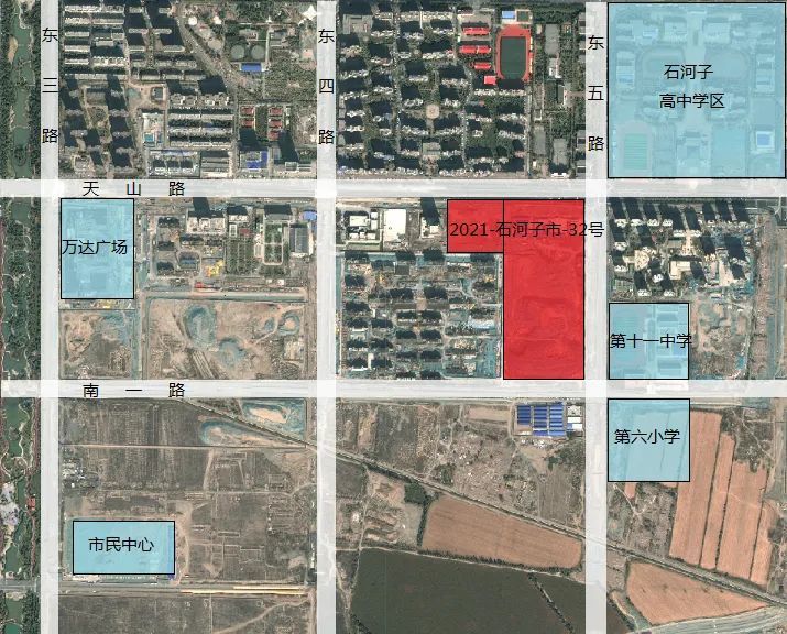 一,挂牌出让地块的基本情况和规划指标要求 (2021-石河子市-37号) 三