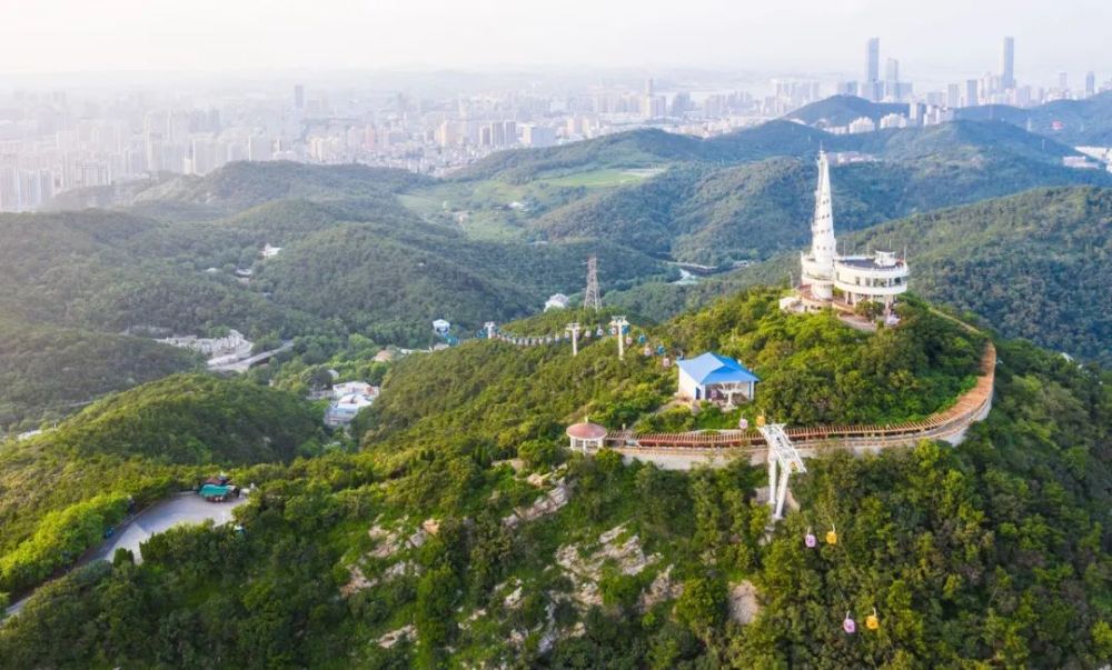 莲花山观景台滨海路渔人码头棒棰岛景区浮生几何24小时书店琥珀湾四时