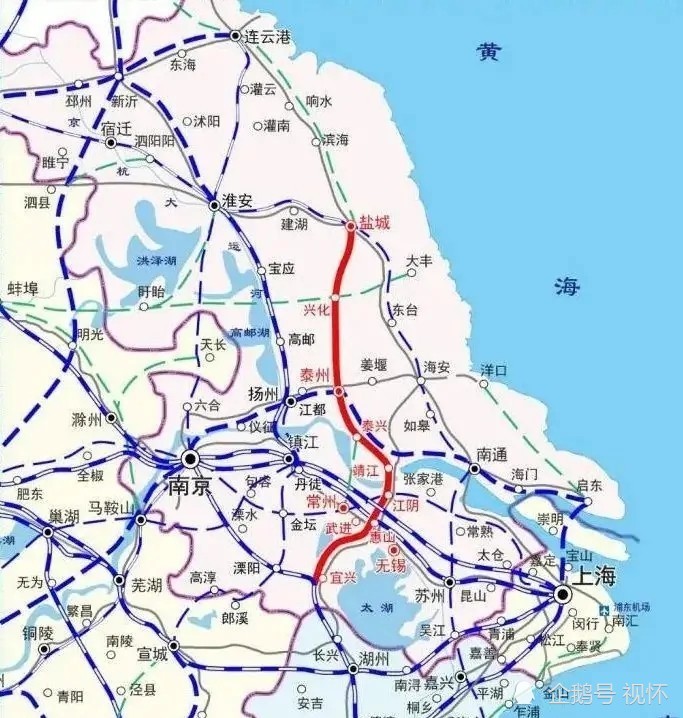 江苏13条铁路最新进度一览:其中8条(含高铁)计划年内开工