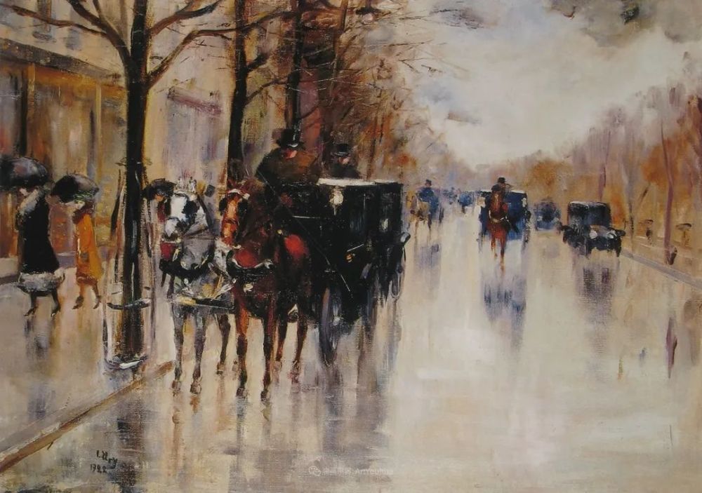 德国犹太印象派画家雷瑟乌里油画作品欣赏