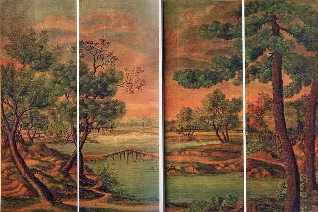 《野墅平林图》的产生绝非偶然,当为利玛窦借用中国绘画形式进行宗教