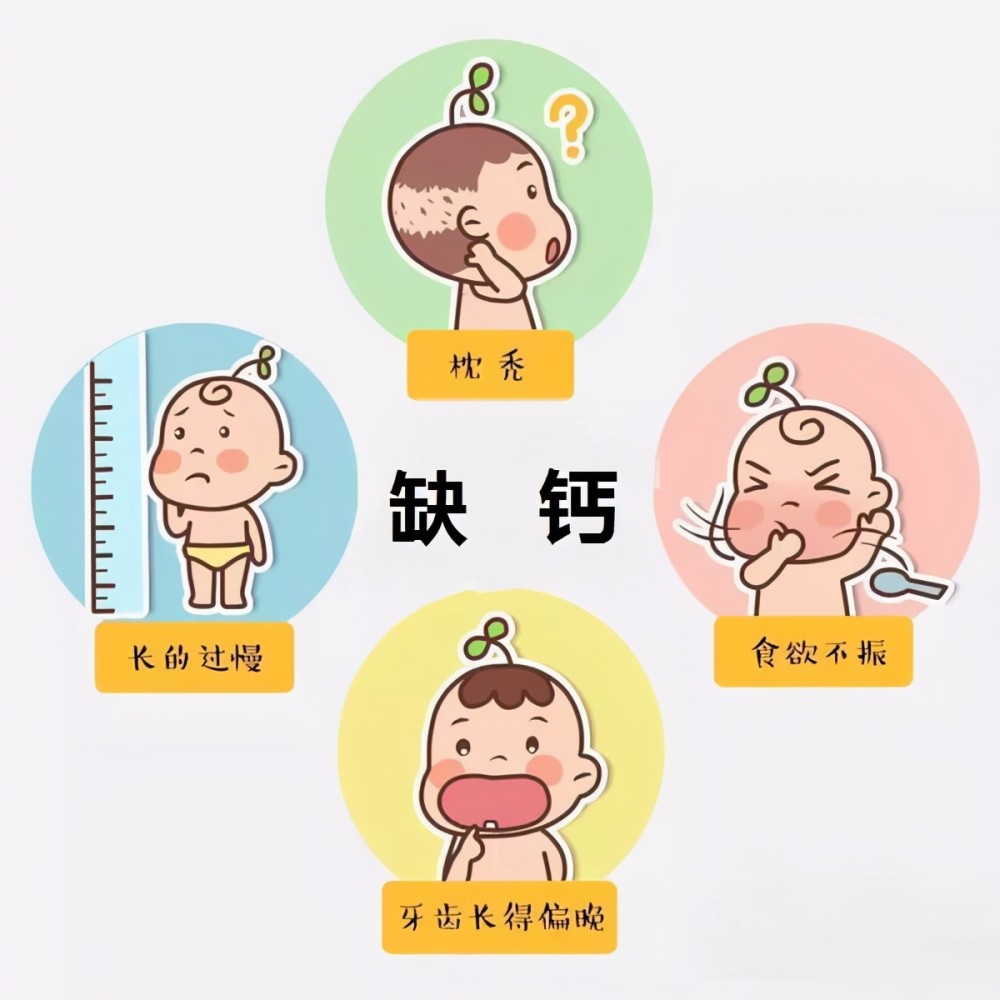 孩子出汗多睡不好腿无力长不高狂补钙就行关于缺钙误区