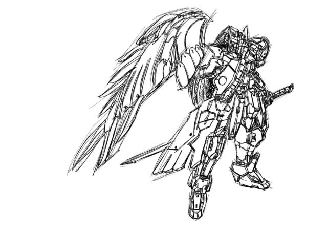 片翼の主天使,萨菲罗斯专用高达