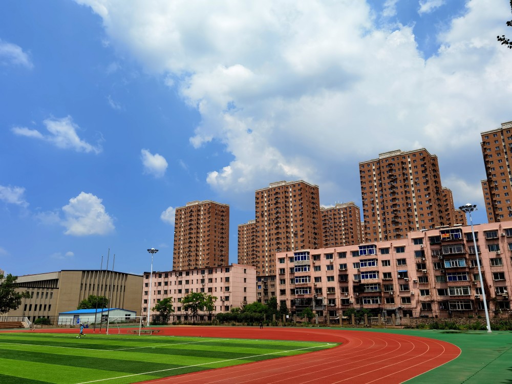 鞍山师范学院的一些景色#校内风光