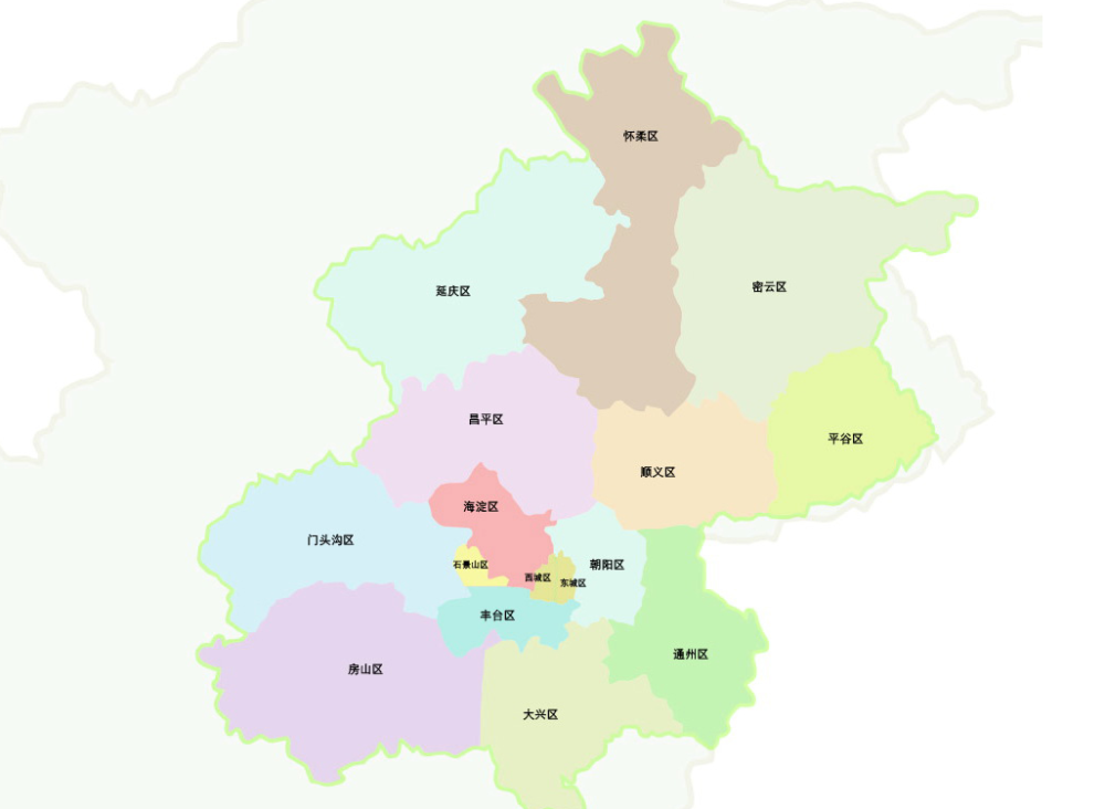 北京市的区划调整,4个直辖市之一,北京市为何有16个区