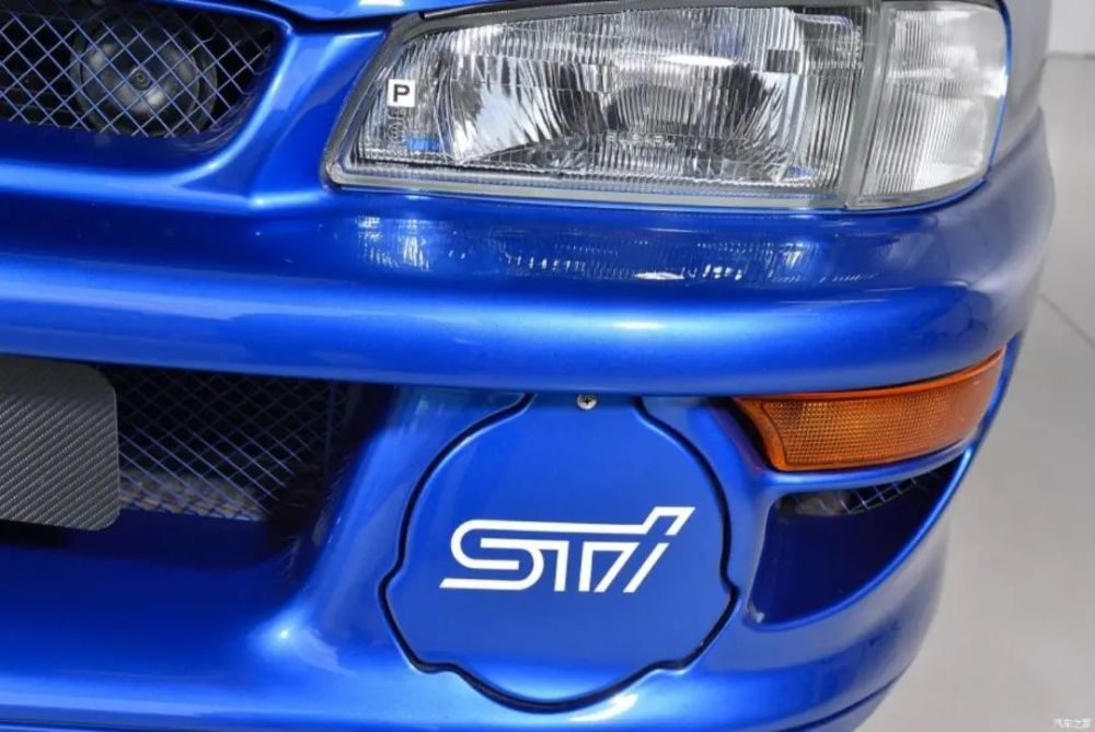 全球限量400辆情怀翼豹22b sti,存放22年售价高达260万