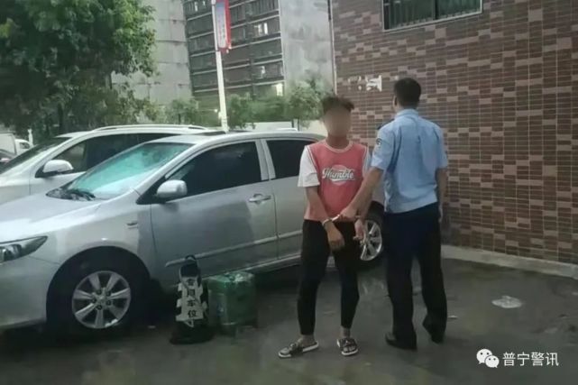 普宁警方抓获2名盗窃嫌疑人破案6宗
