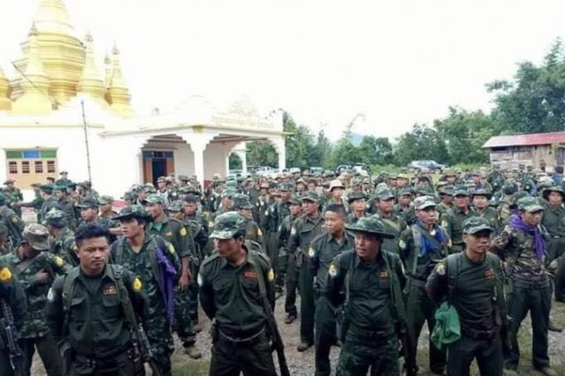 11个勃欧青年组织发声抗议勃欧民族组织支持缅军