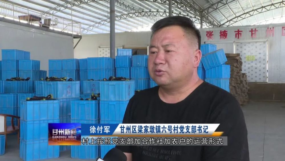 甘州区梁家墩镇六号村党支部书记 徐付军