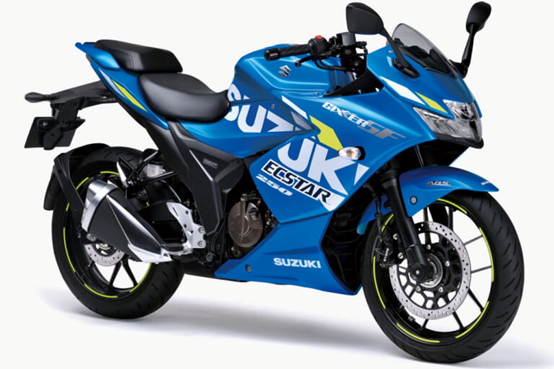 采用铃木新型油冷技术的gixxer250 sf