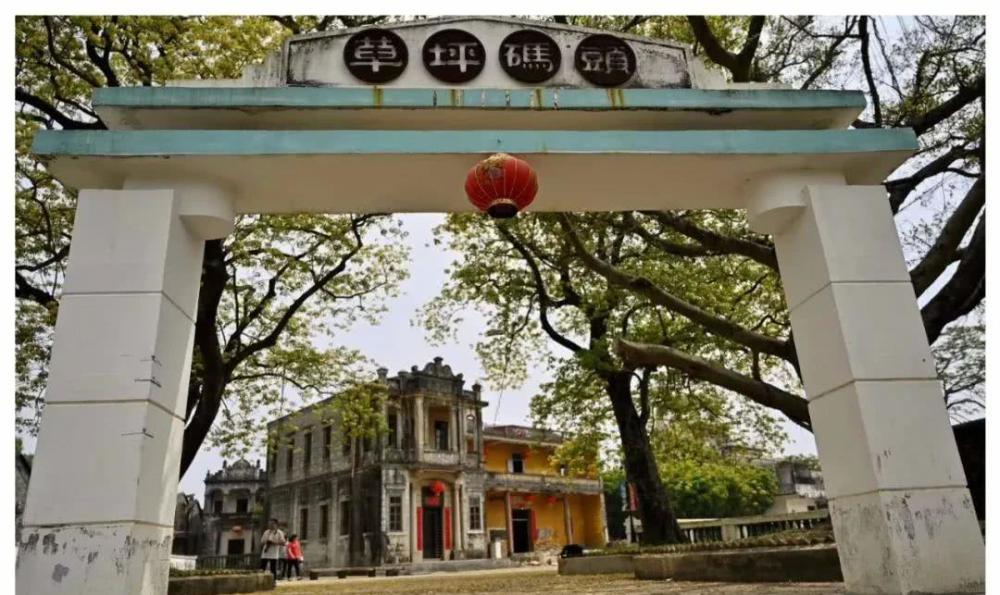 便会对台山市水步镇草坪村的鱼木花