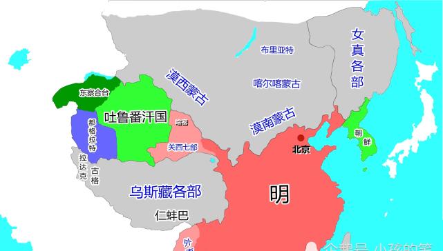 从地图看明朝疆域变迁:抛开地图开疆,200多年的分裂