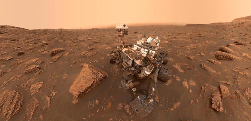 好奇号火星车传回数据,检测到火星出现甲烷气体,车轮已严重开裂
