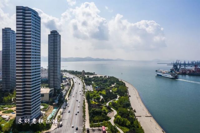 大连开发区滨海路小景