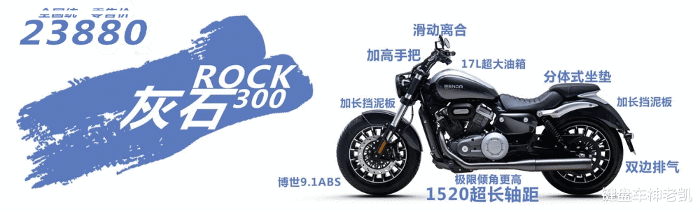 快速反击钱江"闪300s",奔达rock 300"灰石"上市,售价2.388w