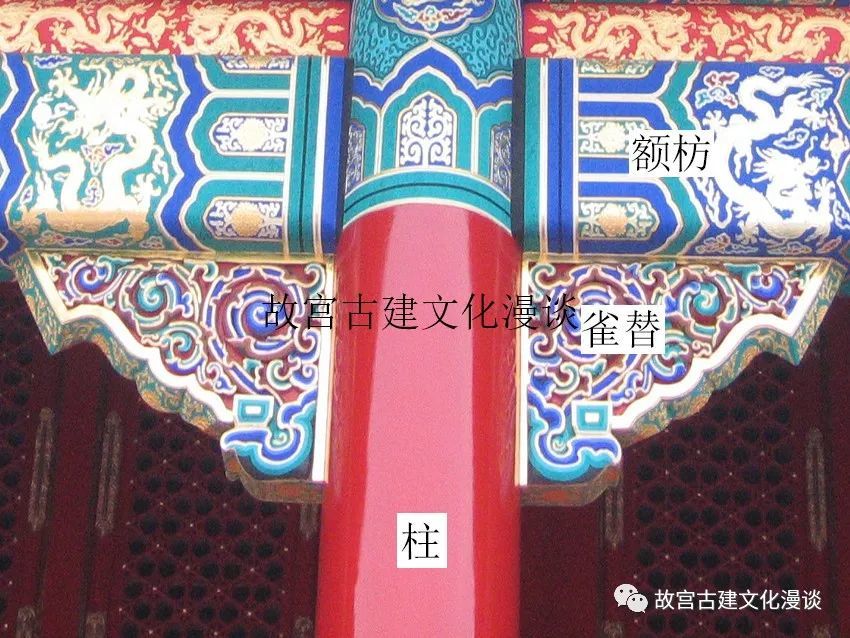 太和殿柱与额枋的燕尾榫卯连接